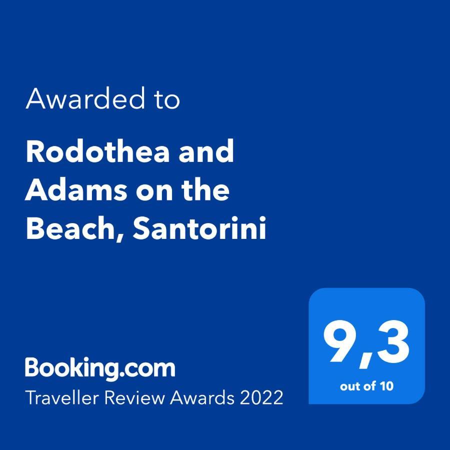 Rodothea And Adams On The Beach, Santorini Монолітос Екстер'єр фото
